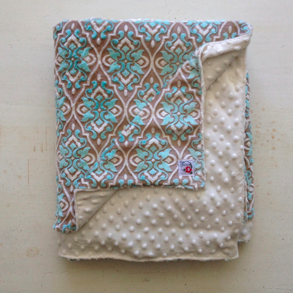Hula Moon Baby Crib Blanket